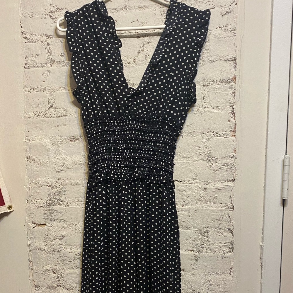 Black and white Polka dot jumpsuit